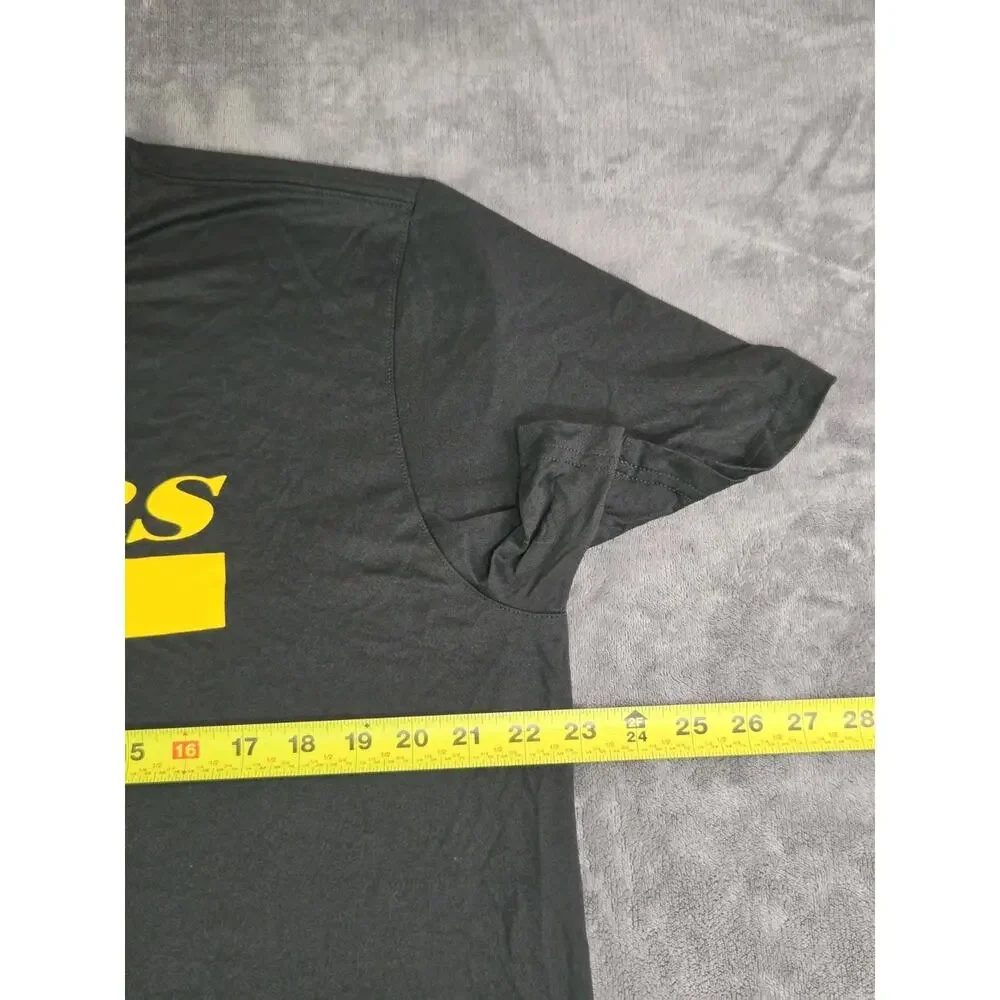 Nike Los Angeles Lakers T-Shirt Men's Sz XL NBA Authentics Black Short Sleeve